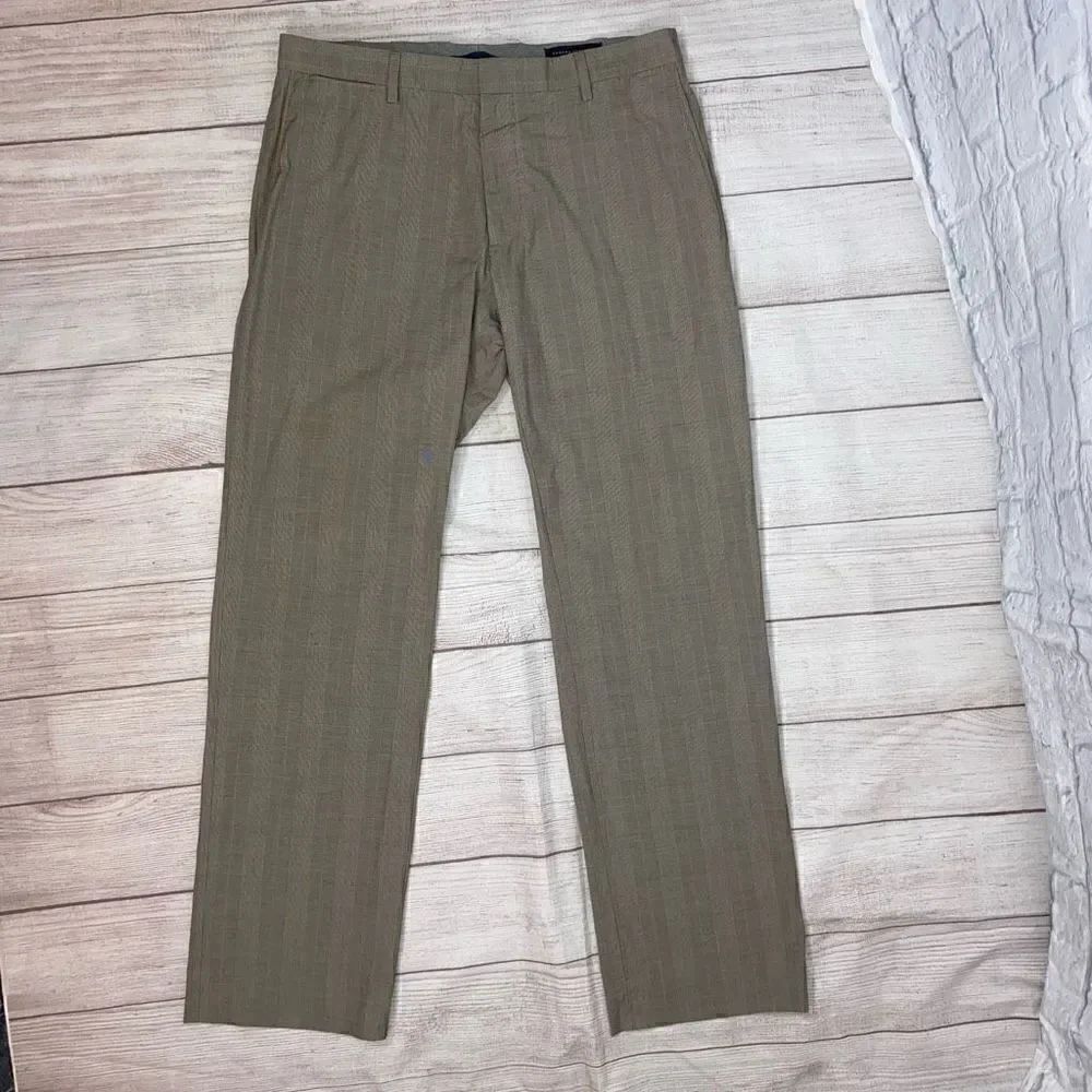 Banana republic cotton blend classic fit dressy casual pants 32/32